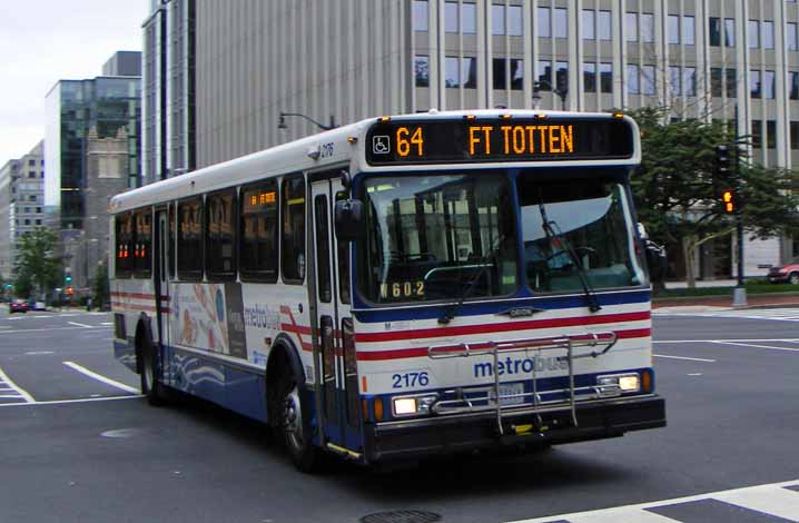 WMATA Metrobus Orion V 2176